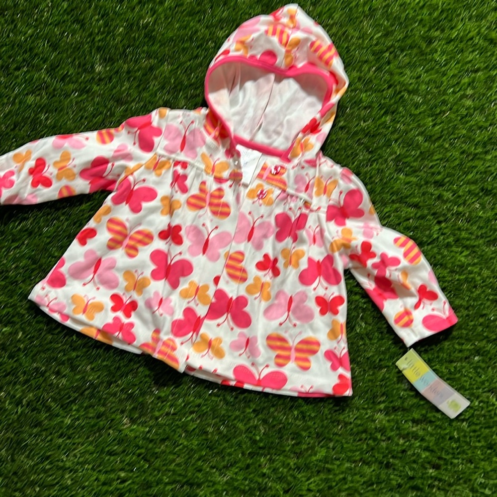 Infant Little Wonders Hoodie Button Up